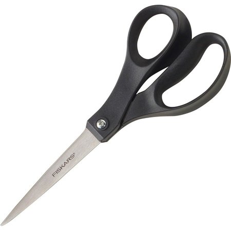 FISKARS All-purpose Scissors, Recycled, 8", 2/PK, BK PK FSK1508101002